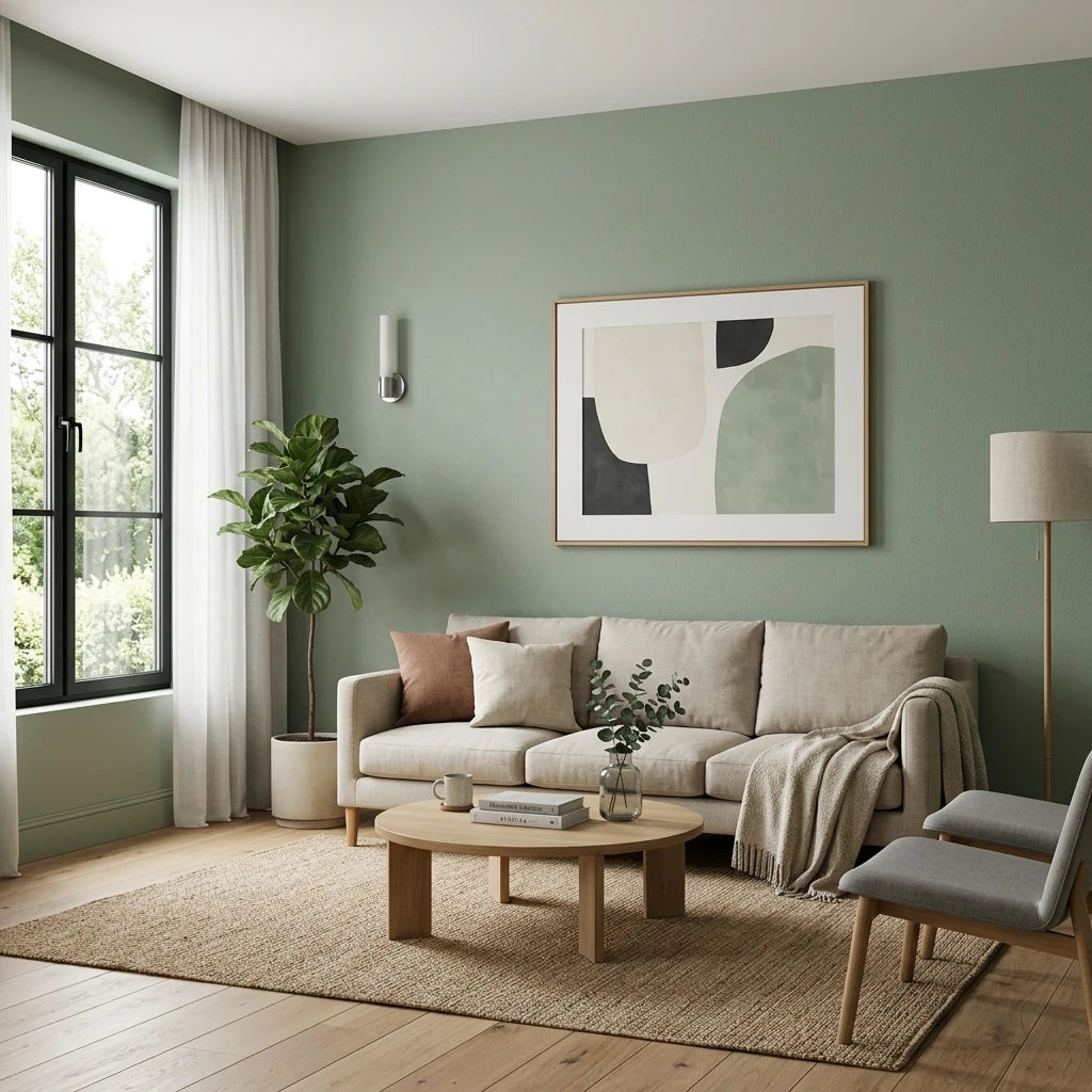 Modern Minimalist - 5mm High-Density Self-Adhesive Solid Color Wallpaper
