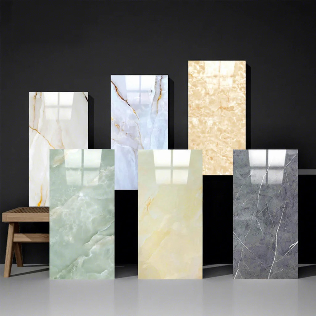 QUOROY 3D Marble Geometric Relief - Artisan Tile (3mm)