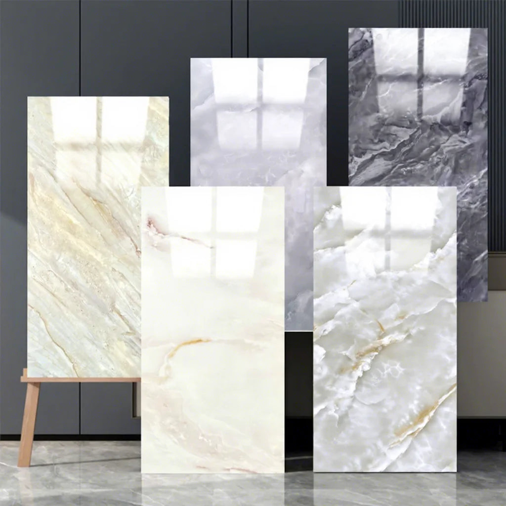 QUOROY 3D Marble Geometric Relief - Artisan Tile (3mm)